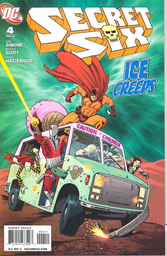 SECRET SIX #4 2008 Secret Six DC COMICS