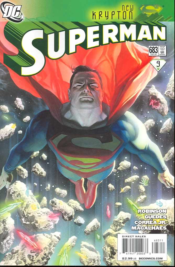 SUPERMAN #683 2008 ALEX ROSS Superman DC COMICS