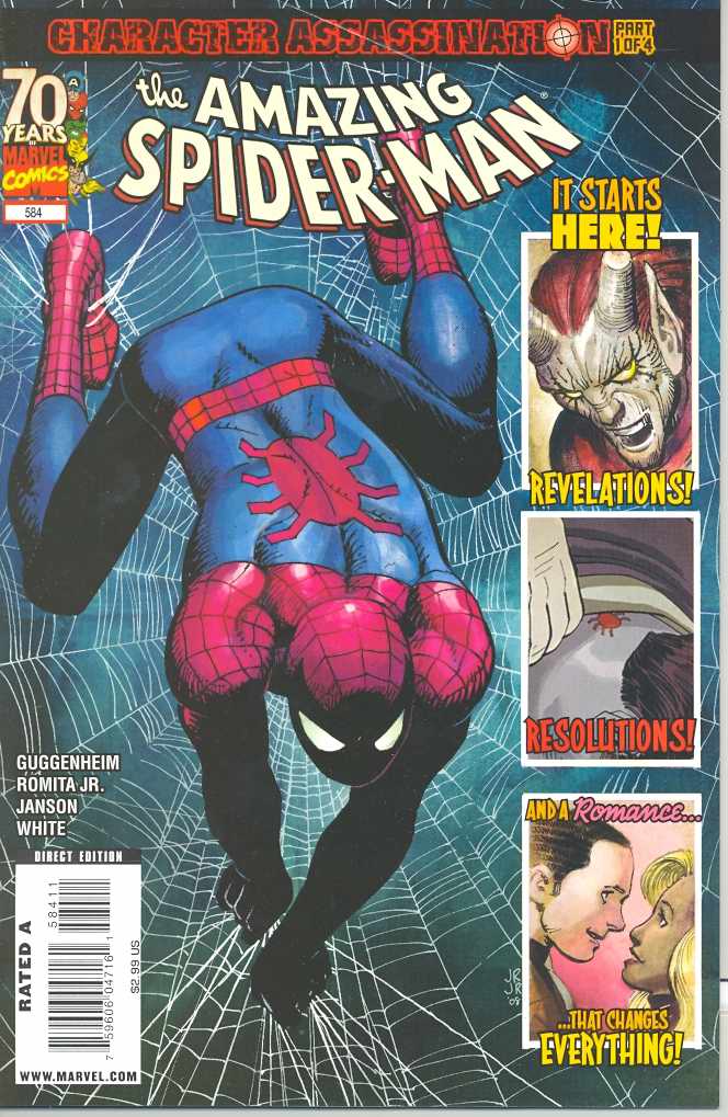 AMAZING SPIDER-MAN #584 2009 Amazing Spider-Man MARVEL COMICS   