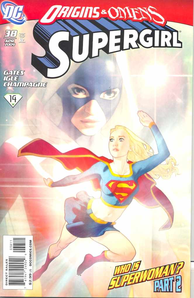 SUPERGIRL #38 2009 MIDDLETON COVER Supergirl DC COMICS