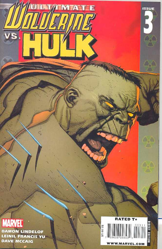 ULTIMATE WOLVERINE VS HULK #3 2006 Ultimate Wolverine MARVEL COMICS
