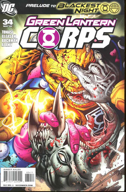 GREEN LANTERN CORPS #34 2009 Green Lantern DC COMICS