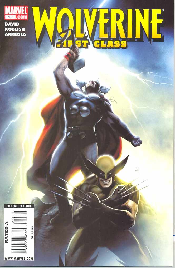WOLVERINE FIRST CLASS #15 2009 Wolverine MARVEL COMICS