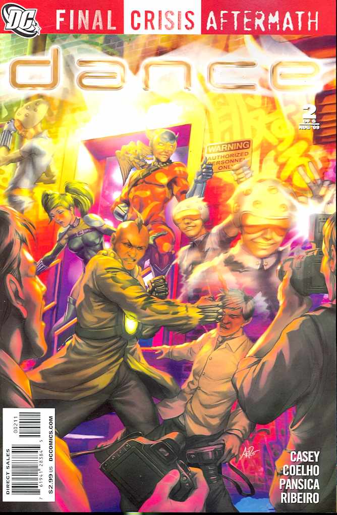 FINAL CRISIS AFTERMATH DANCE #2 (OF 6) 2009 ARTGERM COVER
