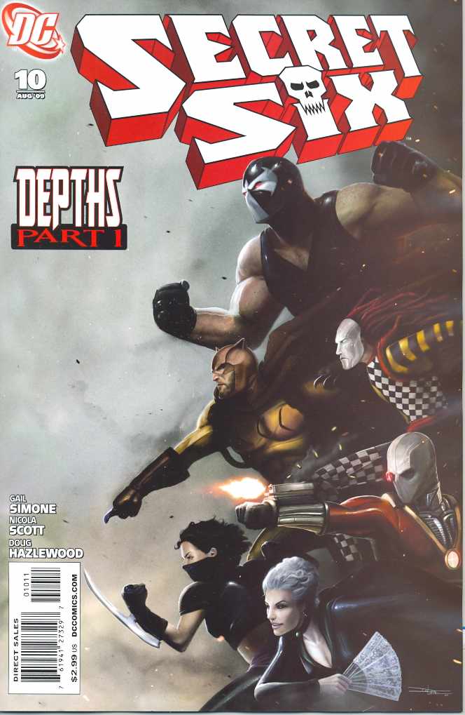 SECRET SIX #10 2009 Secret Six DC COMICS