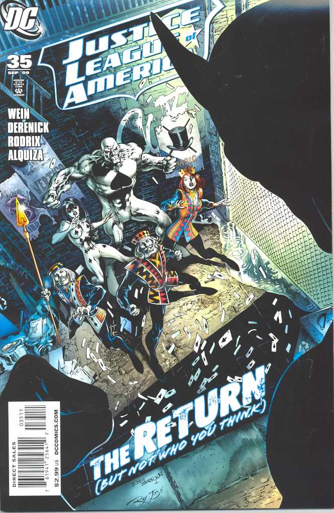 JUSTICE LEAGUE OF AMERICA #35 2009 Justice League of America DC COMICS