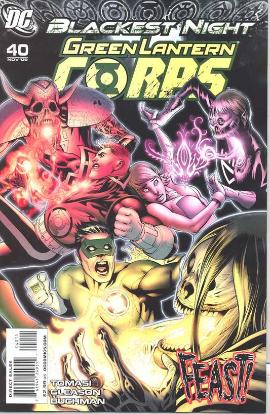 GREEN LANTERN CORPS #40 2009 Green Lantern DC COMICS