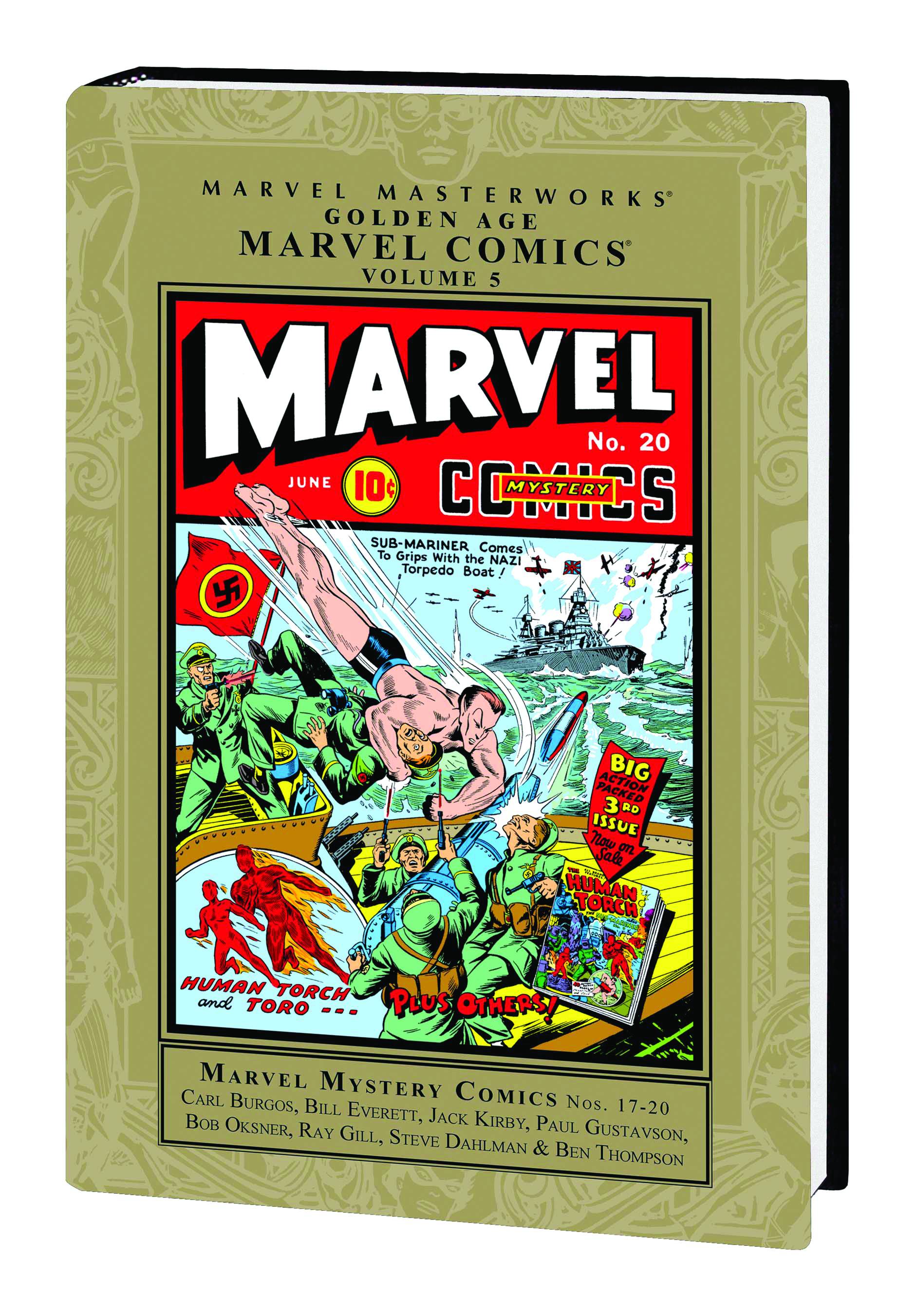 MARVEL MASTERWORKS MMW GOLDEN AGE MARVEL COMICS VOL 05 HC HARDCOVER MARVEL COMICS