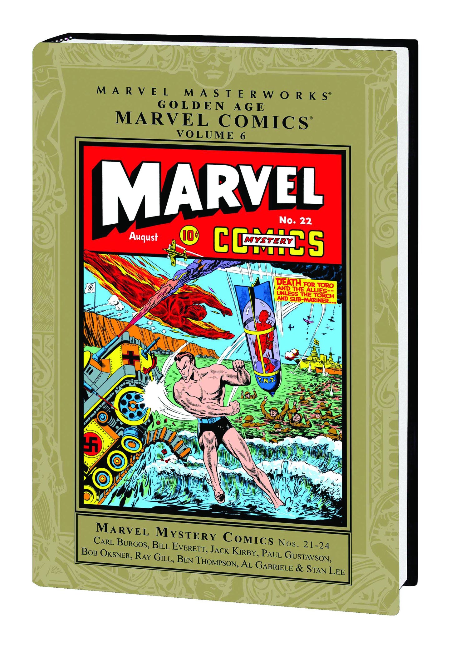MARVEL MASTERWORKS MMW GOLDEN AGE MARVEL COMICS VOL 06 HC HARDCOVER MARVEL COMICS
