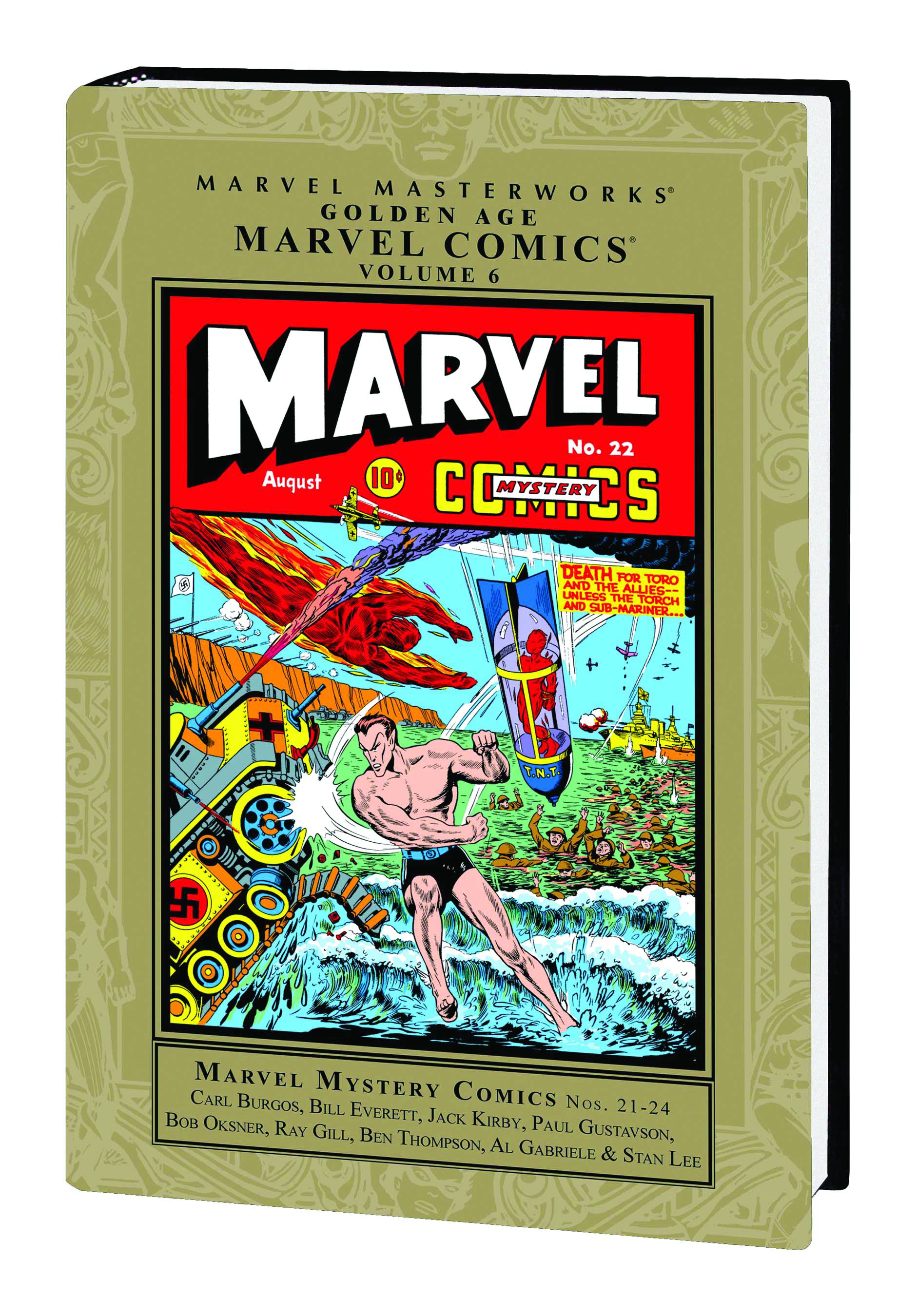 MARVEL MASTERWORKS MMW GOLDEN AGE MARVEL COMICS VOL 06 HC HARDCOVER MARVEL COMICS