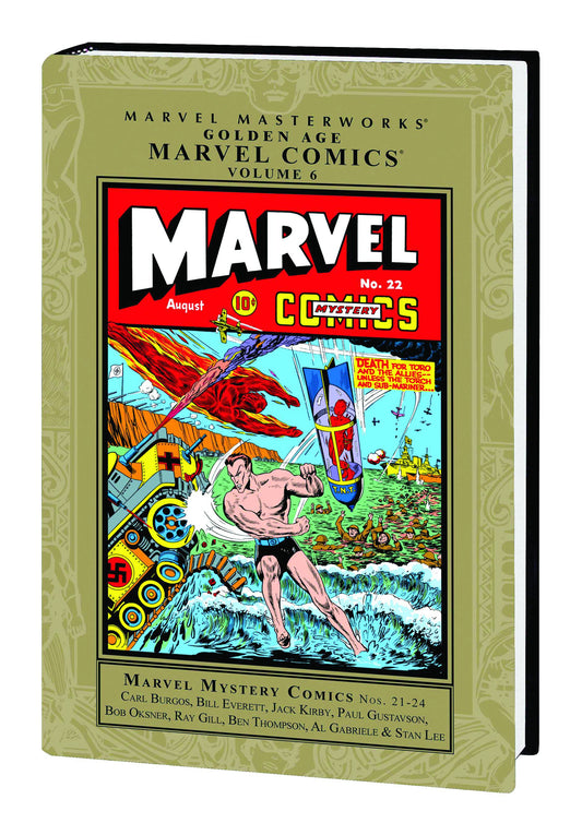 MARVEL MASTERWORKS MMW GOLDEN AGE MARVEL COMICS VOL 06 HC HARDCOVER MARVEL COMICS