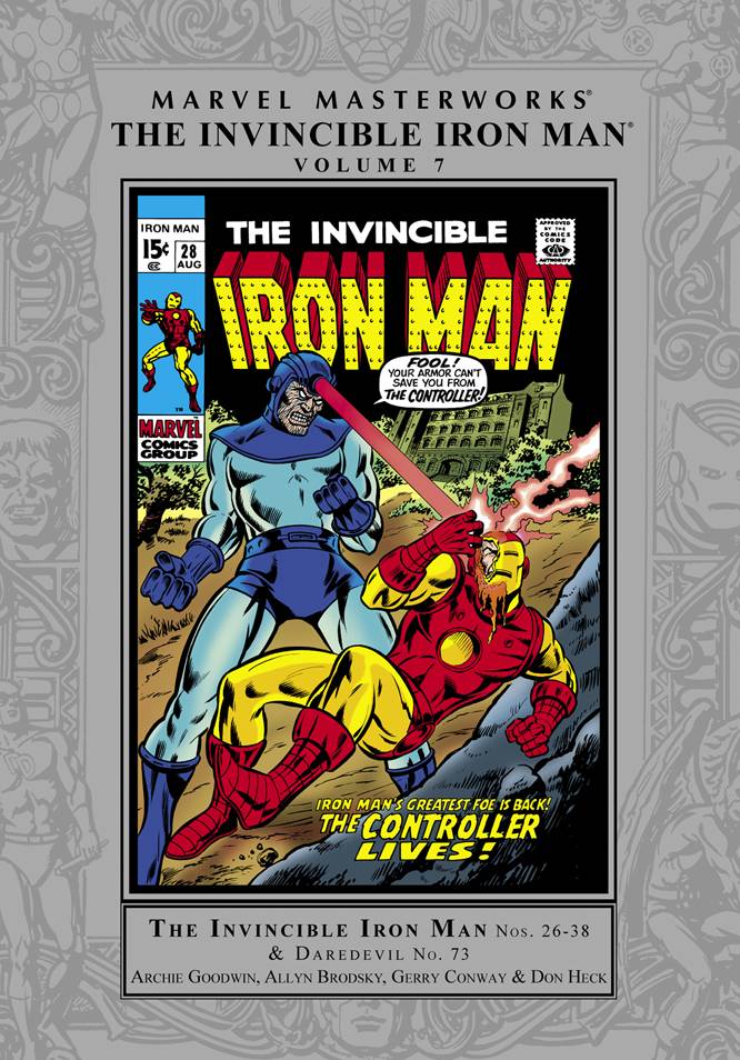MMW MARVEL MASTERWORKS INVINCIBLE IRON MAN VOL 07 HC HARDCOVER Iron Man MARVEL COMICS