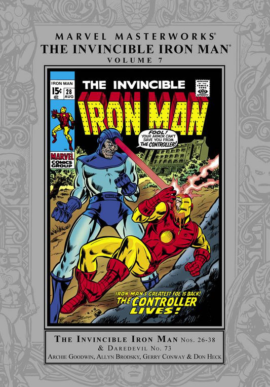 MMW MARVEL MASTERWORKS INVINCIBLE IRON MAN VOL 07 HC HARDCOVER Iron Man MARVEL COMICS