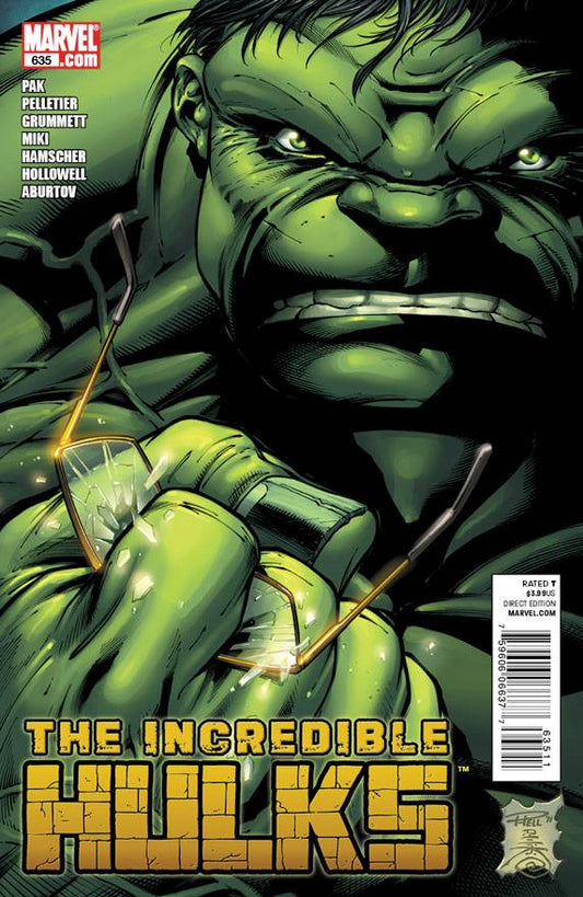 INCREDIBLE HULKS #635 2011 Hulk MARVEL COMICS   