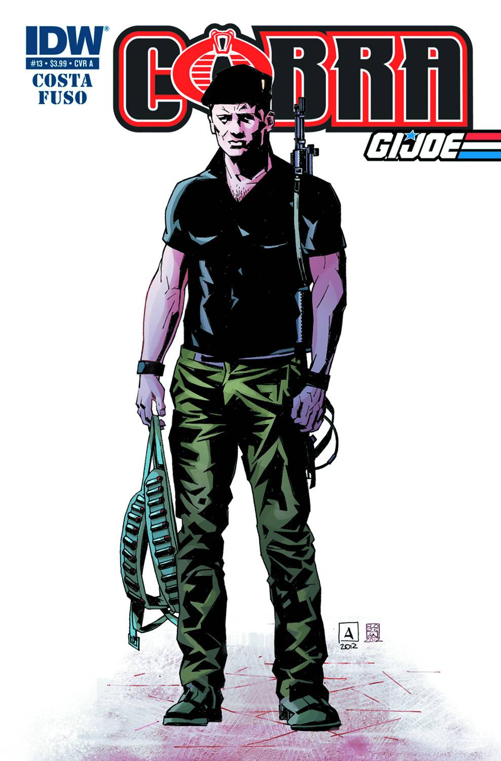 COBRA ONGOING #13 2012 GI Joe IDW PUBLISHING   