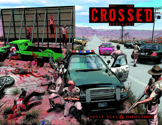 CROSSED BADLANDS #15 WRAP (MR) 2012 Crossed AVATAR PRESS INC   