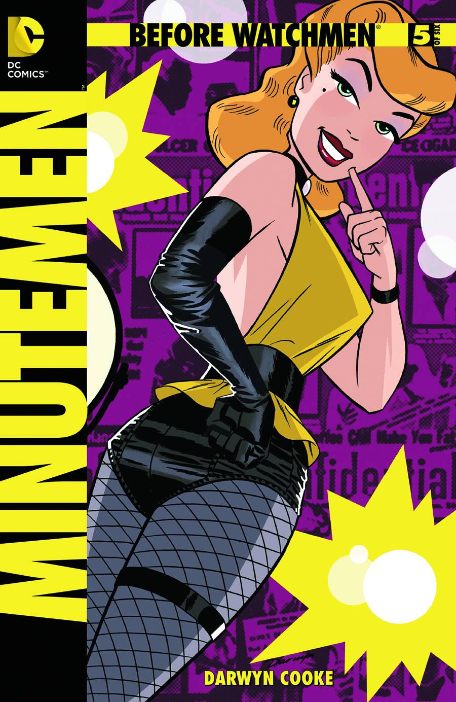 BEFORE WATCHMEN MINUTEMEN #5 (OF 6) (MR) DARWYN COOKE 2012 Before Watchmen DC COMICS