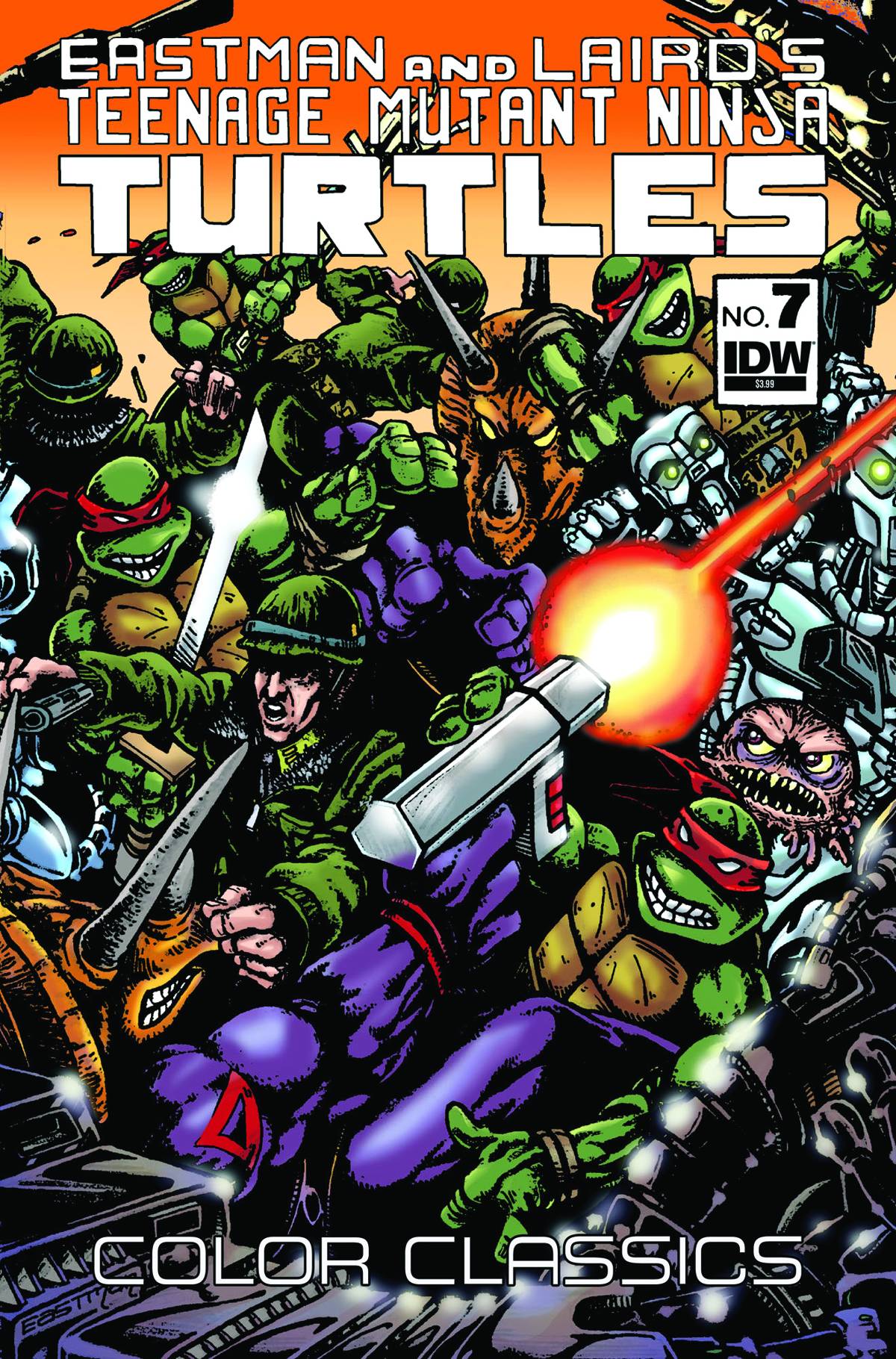 TMNT COLOR CLASSICS #7 TEENAGE MUTANT NINJA TURTLES 2013 TMNT IDW   