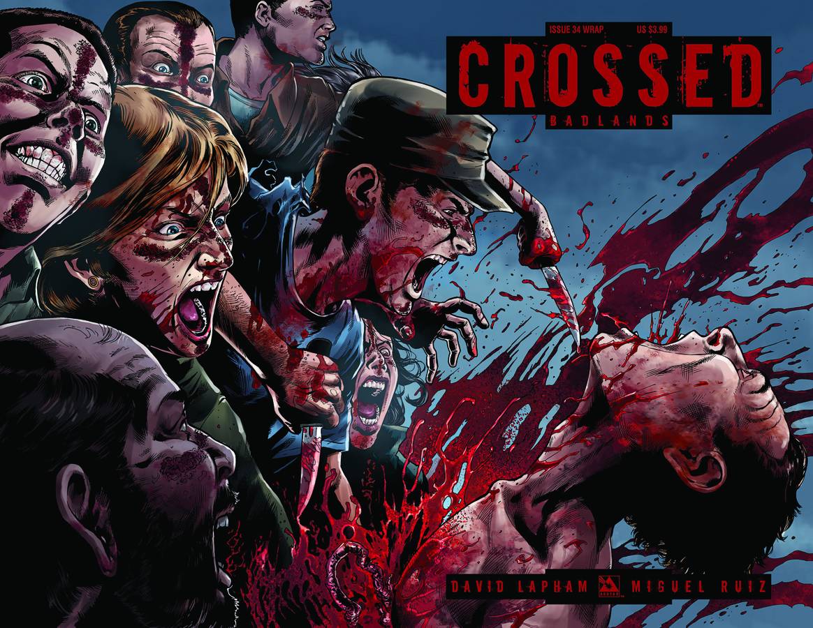 CROSSED BADLANDS #34 WRAP (MR) 2013 Crossed AVATAR PRESS INC   