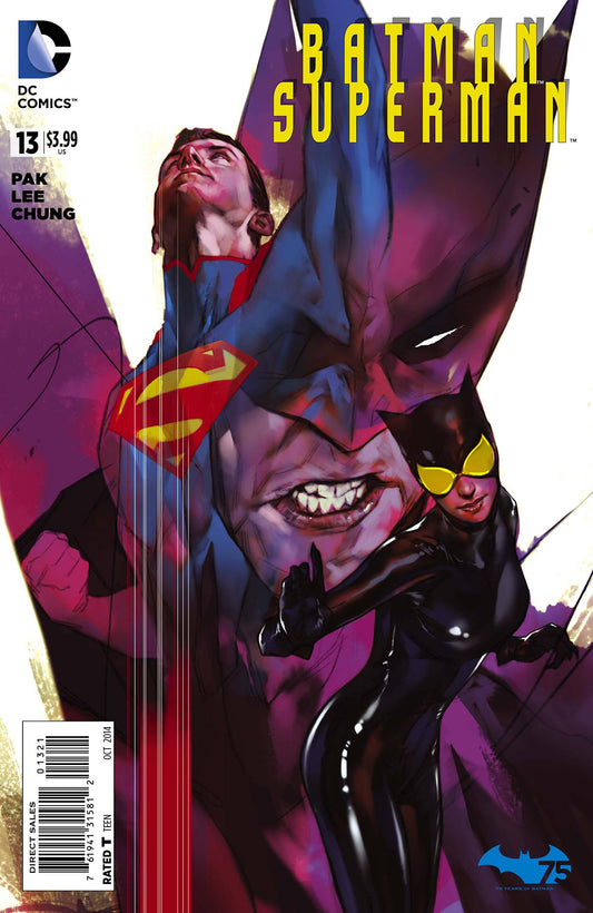 BATMAN SUPERMAN #13 OLIVER 1:25 VARIANT 2014 Superman DC COMICS
