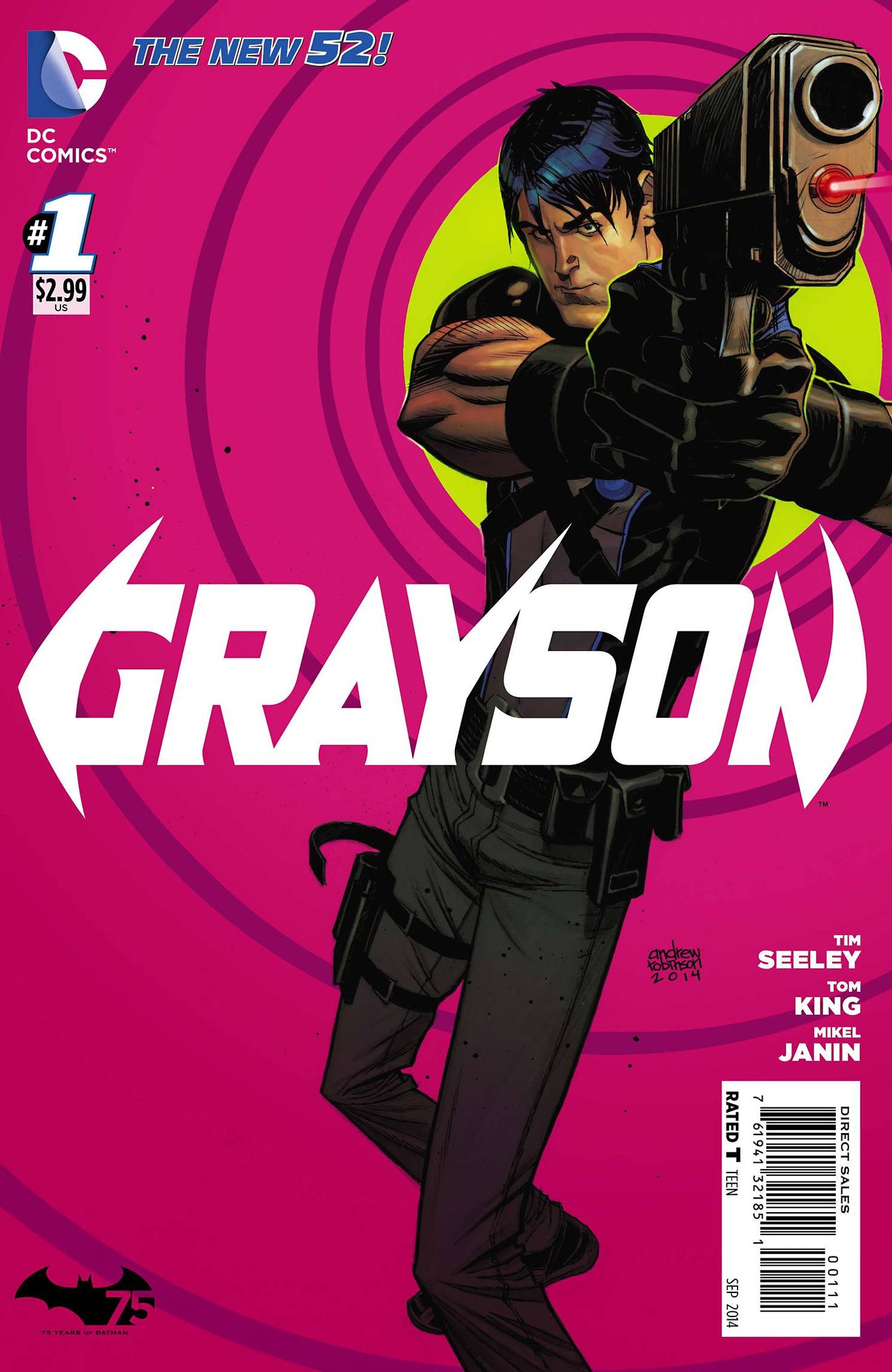 GRAYSON #1 2014 Grayson DC COMICS
