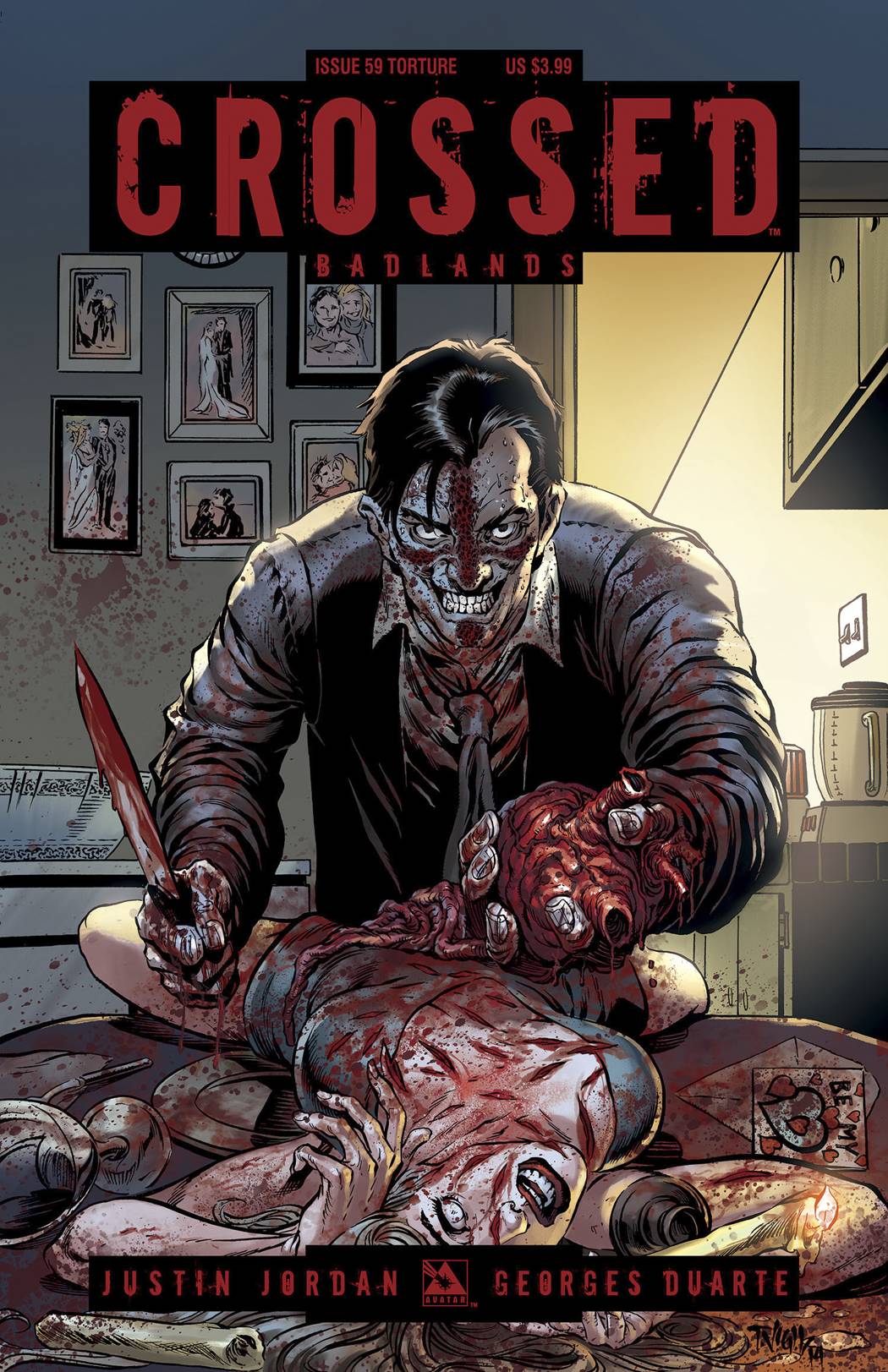 CROSSED BADLANDS #59 TORTURE (MR) 2014 Crossed AVATAR PRESS INC   