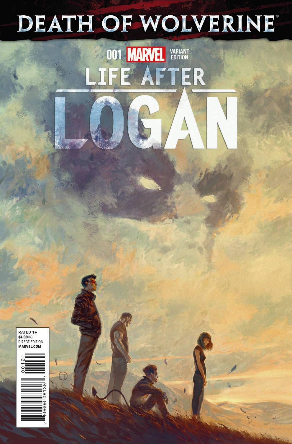 DEATH OF WOLVERINE LIFE AFTER LOGAN #1 TEDESCO VARIANT 2014 Death of Wolverine MARVEL COMICS   