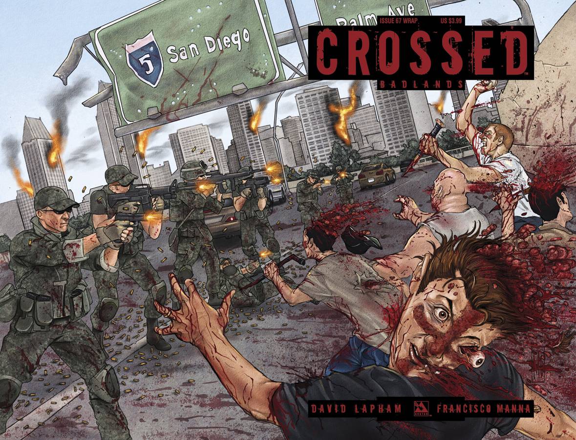 CROSSED BADLANDS #67 WRAP (MR) 2014 Crossed AVATAR PRESS INC   