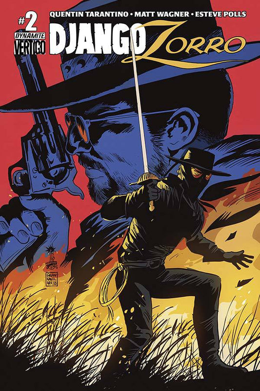DJANGO ZORRO #2 COVER B FRANCAVILLA  DYNAMITE   