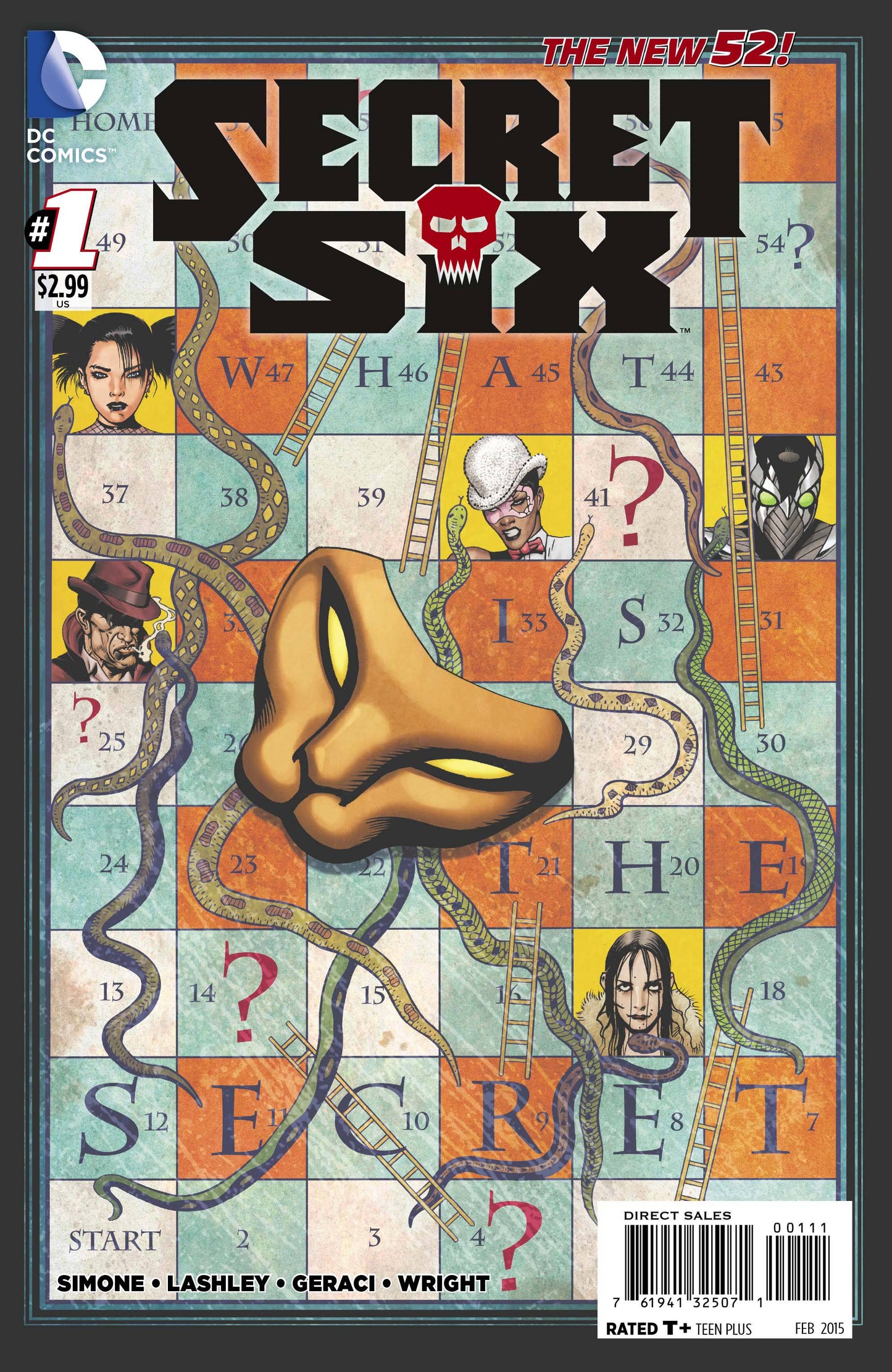 SECRET SIX #1 2015 Secret Six DC COMICS   