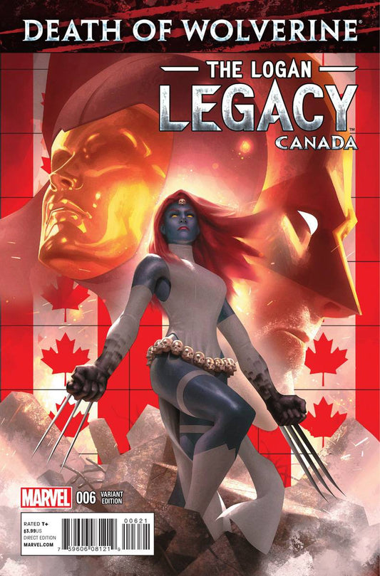 DEATH OF WOLVERINE LOGAN LEGACY #6 (OF 7) CANADA VARIANT 2014