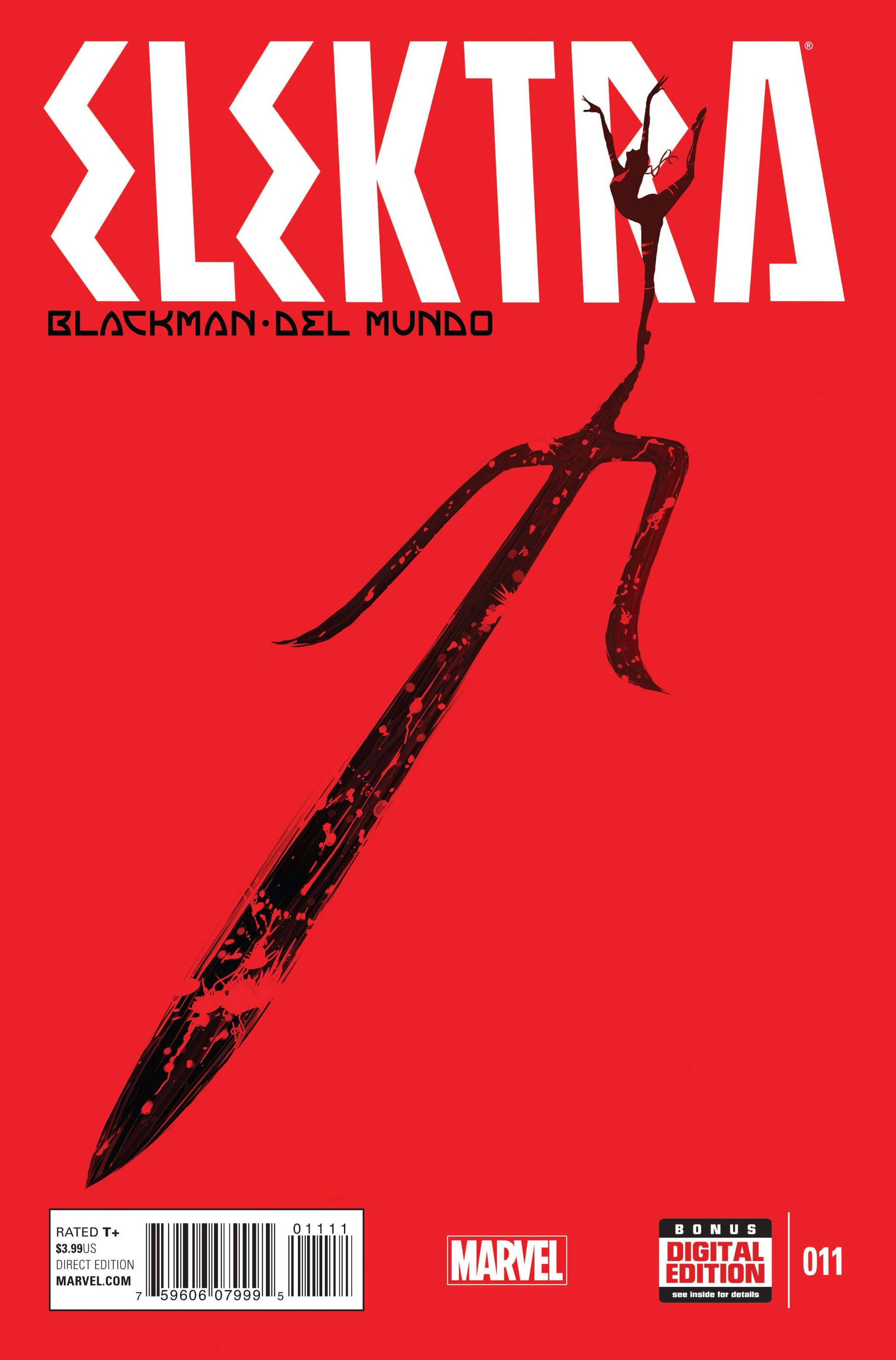ELEKTRA #11 (LAST ISSUE) 2015 Elektra MARVEL COMCS