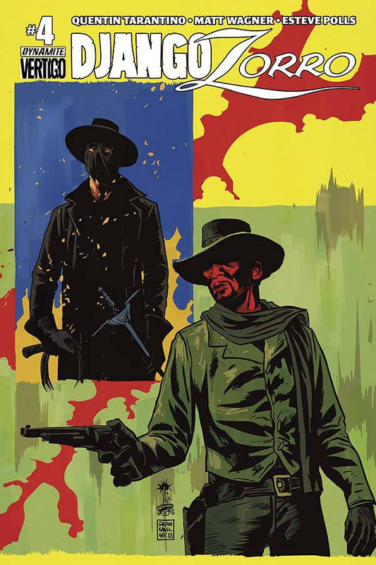 DJANGO ZORRO #4 COVER B FRANCAVILLA  DYNAMITE   