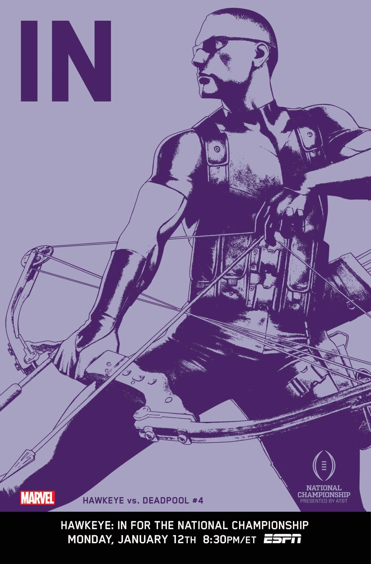 HAWKEYE VS DEADPOOL #4 (OF 4) IN 1:10 VARIANT 2015