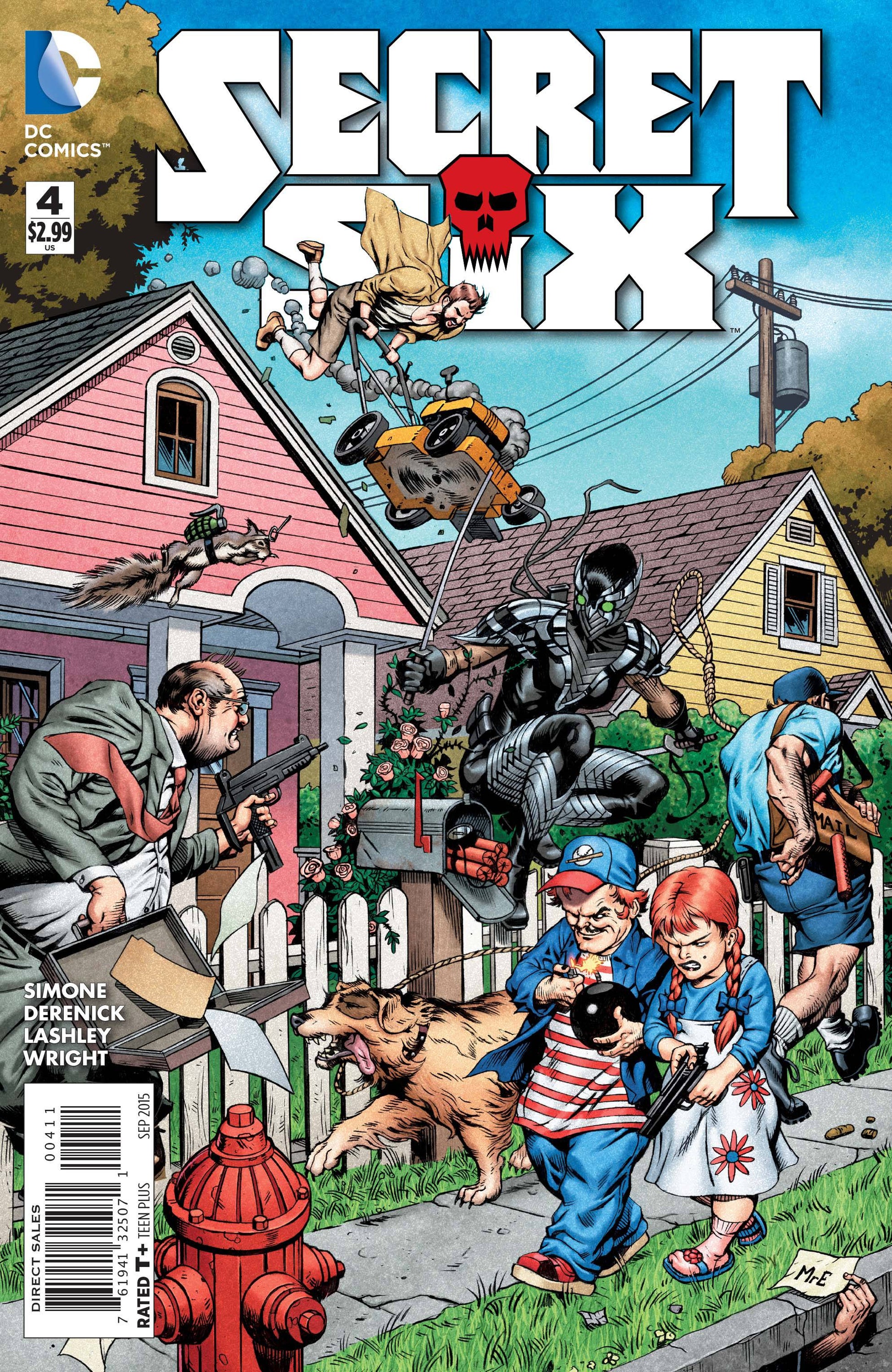 SECRET SIX #4 2015 Secret Six DC COMICS