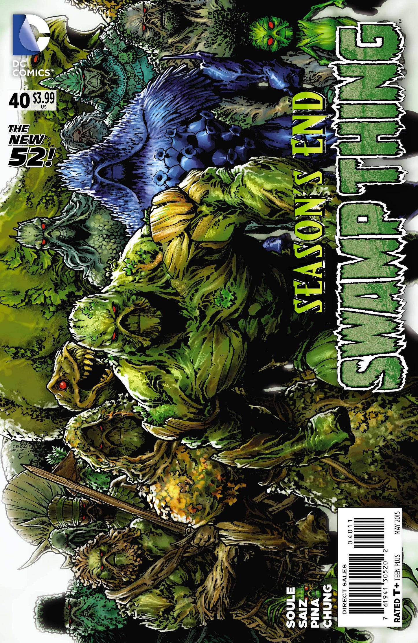 SWAMP THING #40 (MR) 2014 Swamp Thing DC COMICS