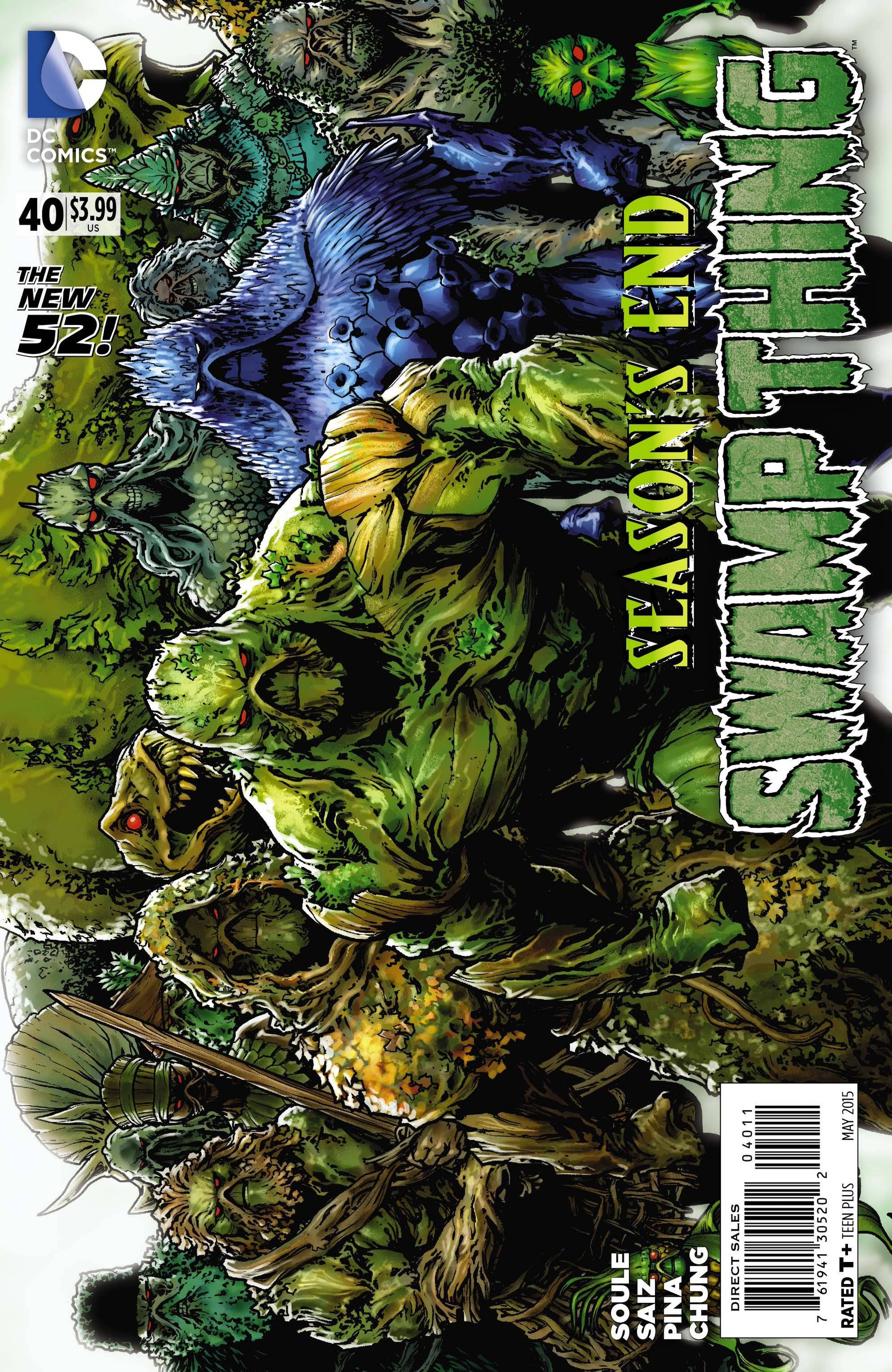 SWAMP THING #40 (MR) 2014 Swamp Thing DC COMICS
