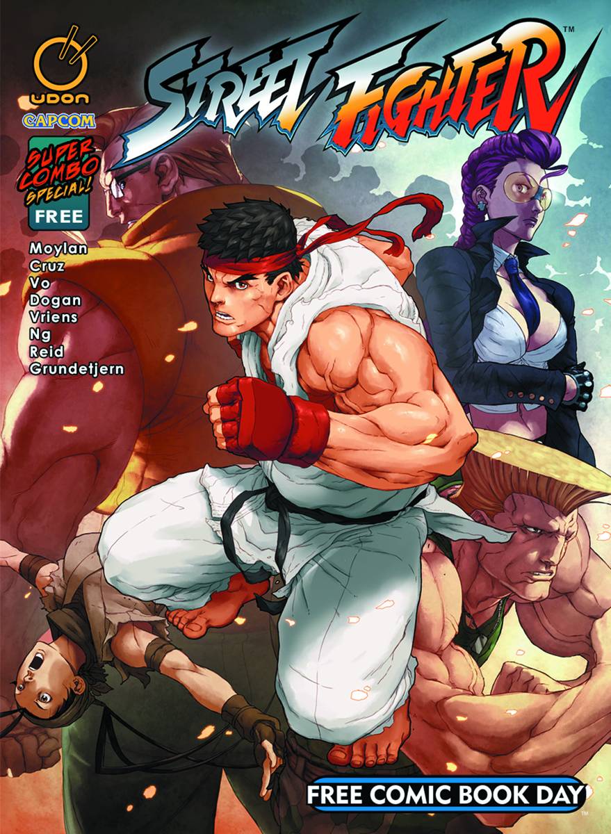 STREET FIGHTER SUPER COMBO SPECIAL FCBD 2015 UDON