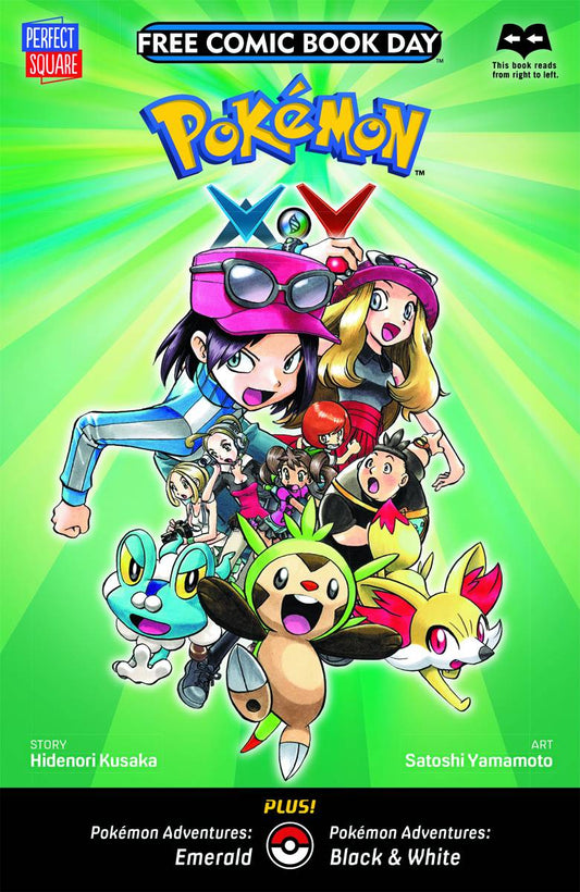 PERFECT SQUARE PRESENTS POKEMON FCBD UNSTAMPED 2015 Pokemon DARK HORSE