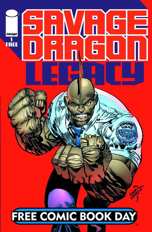 SAVAGE DRAGON LEGACY FCBD UNSTAMPED 2015