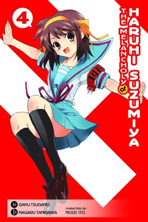 MELANCHOLY OF HARUHI SUZUMIYA GN VOL 4 Melancholy of Haruhi Suzumiya YEN PRESS   