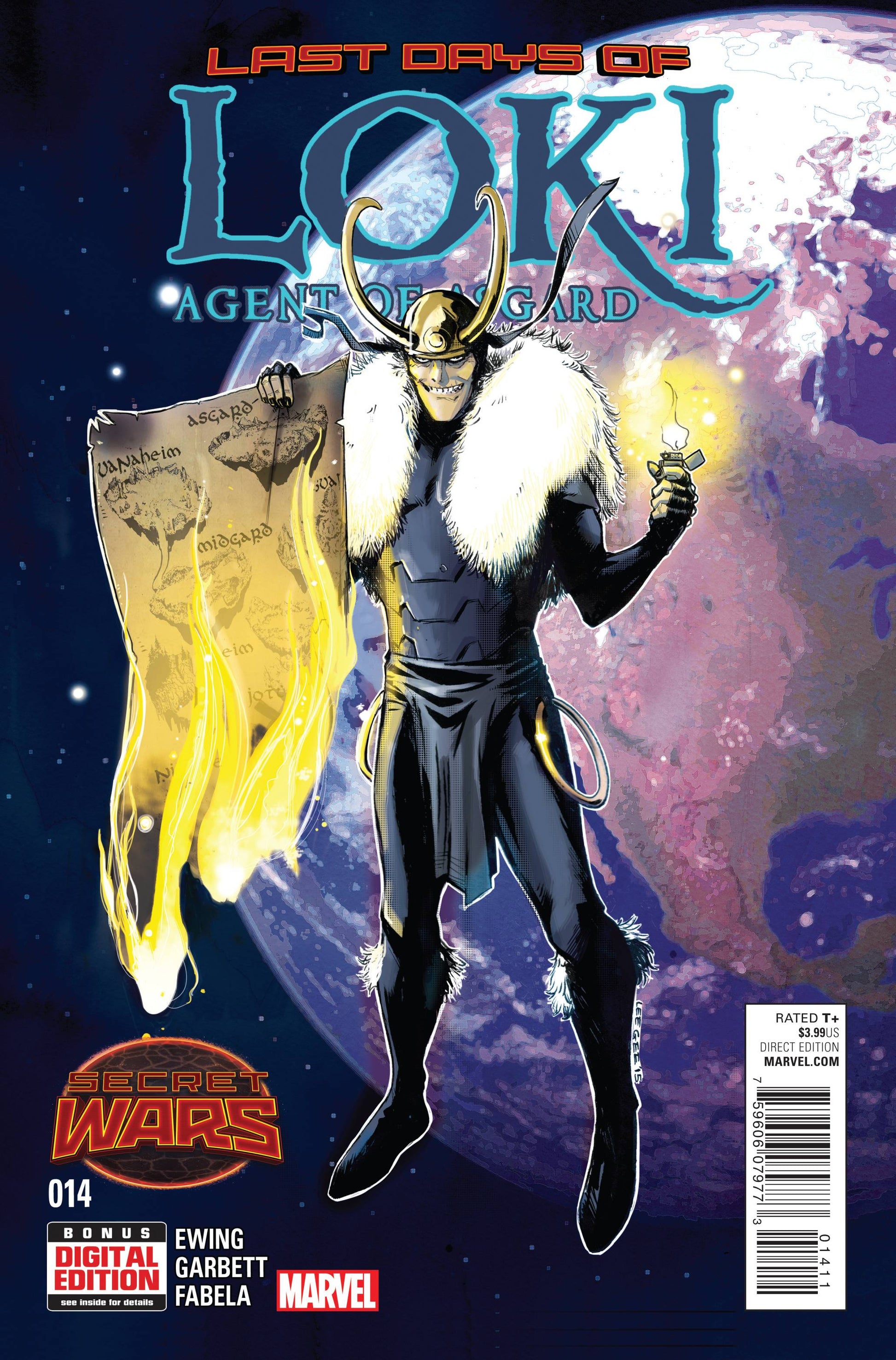 LOKI AGENT OF ASGARD #14 2015 Loki MARVEL COMICS