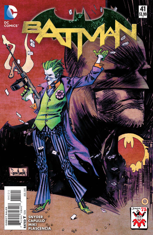 BATMAN #41 JOKER VARIANT NEW 52 2015 Batman DC COMICS