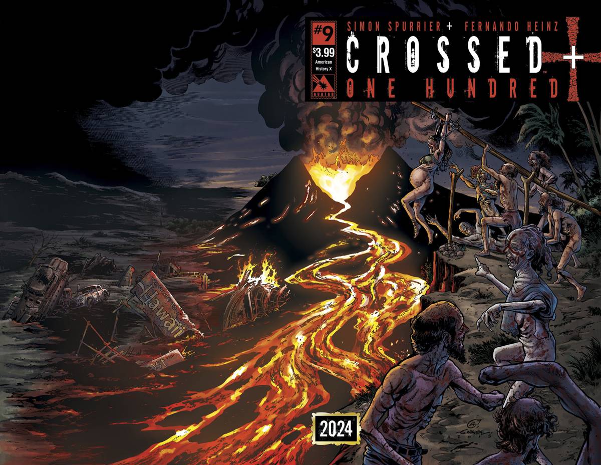 CROSSED PLUS 100 ONE HUNDRED #9 AMERICAN HISTORY X VARIANT 2015 Crossed AVATAR PRESS INC   