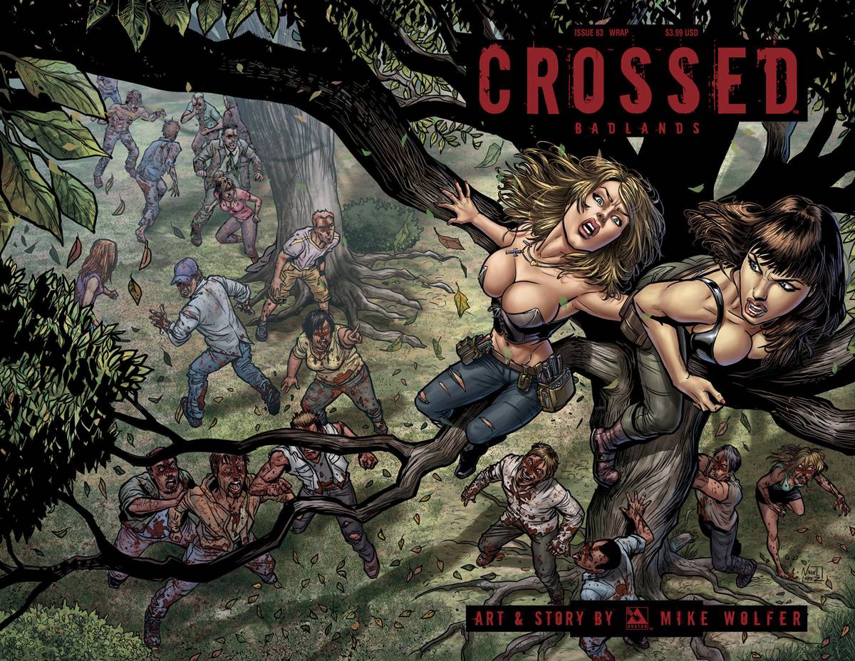 CROSSED BADLANDS #83 WRAP (MR) 2015 Crossed AVATAR PRESS INC   