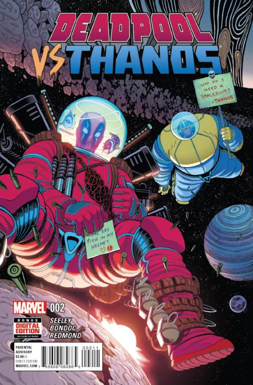 DEADPOOL VS THANOS #2 (OF 4) 2015 Deadpool MARVEL COMICS   