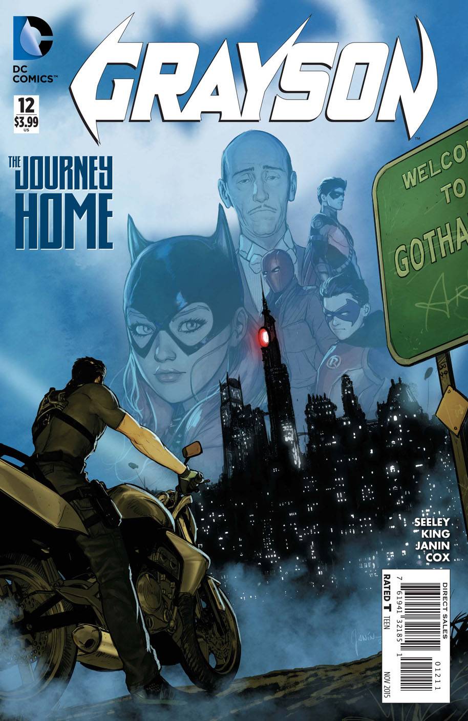 GRAYSON #12 2015 Grayson DC COMICS