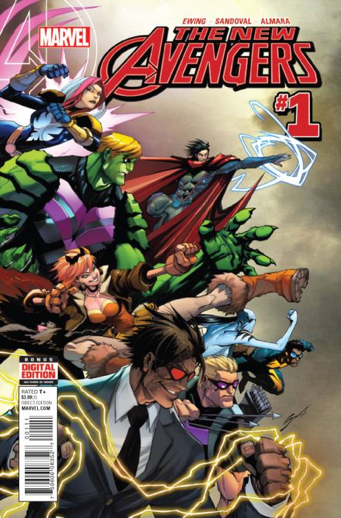 NEW AVENGERS #1 2015 New Avengers MARVEL COMICS   