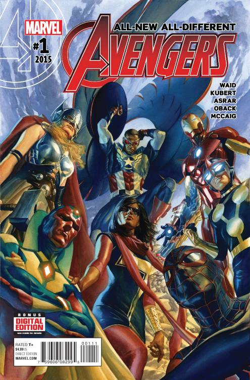 ALL NEW ALL DIFFERENT AVENGERS #1 2015