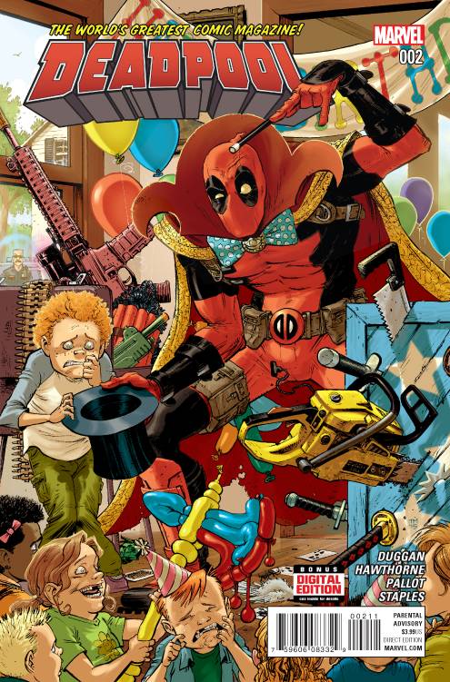 DEADPOOL #2 2015 Deadpool MARVEL COMICS   